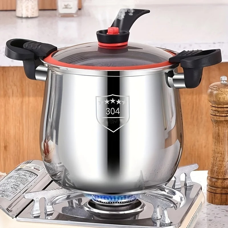 Home Cooking Fast Foods - Olla a presión de acero inoxidable