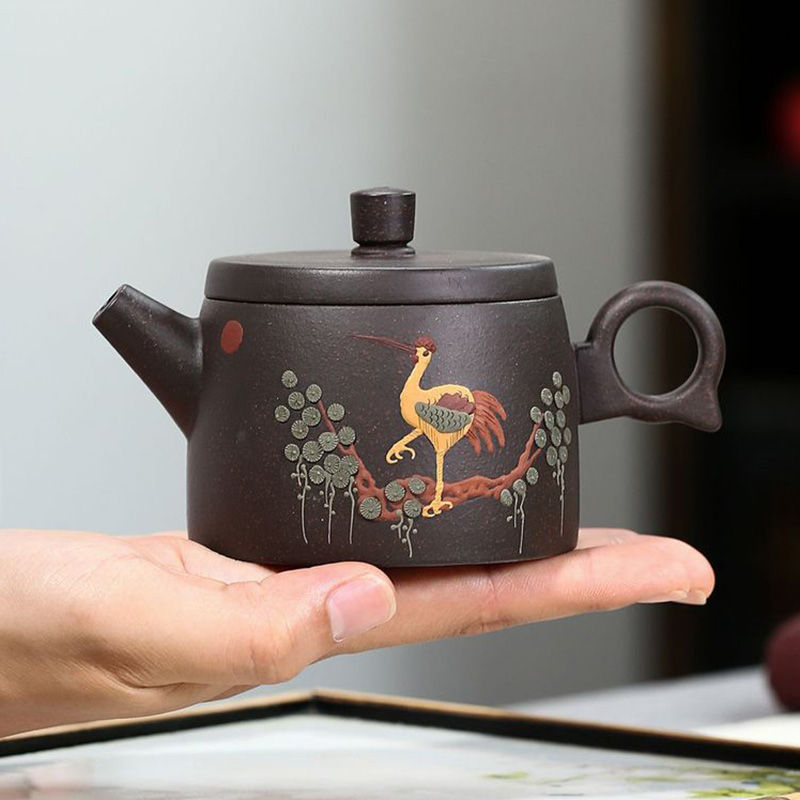 Tagine Clay Pot - Tetera de arena de oro negro