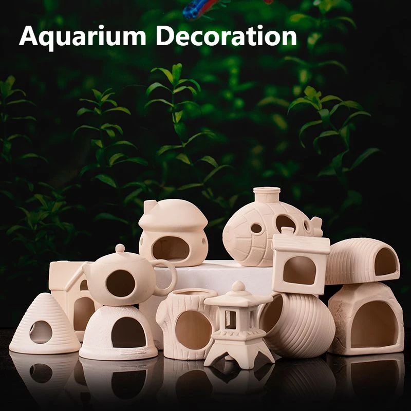 Tagine Clay Pot - Decoración de Acuario de arcilla, cerámica,