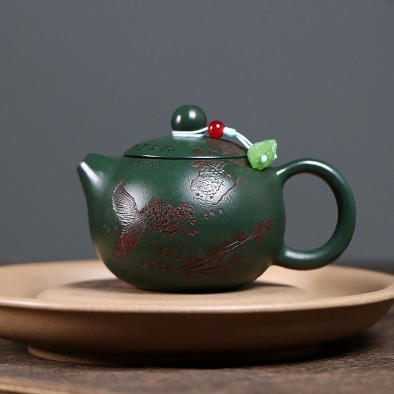 Tagine Clay Pot - Tetera de arcilla púrpura Yixing china,