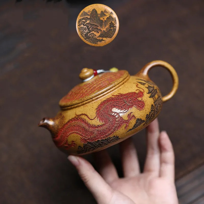 Tagine Clay Pot - Tetera de arcilla púrpura Yixing china