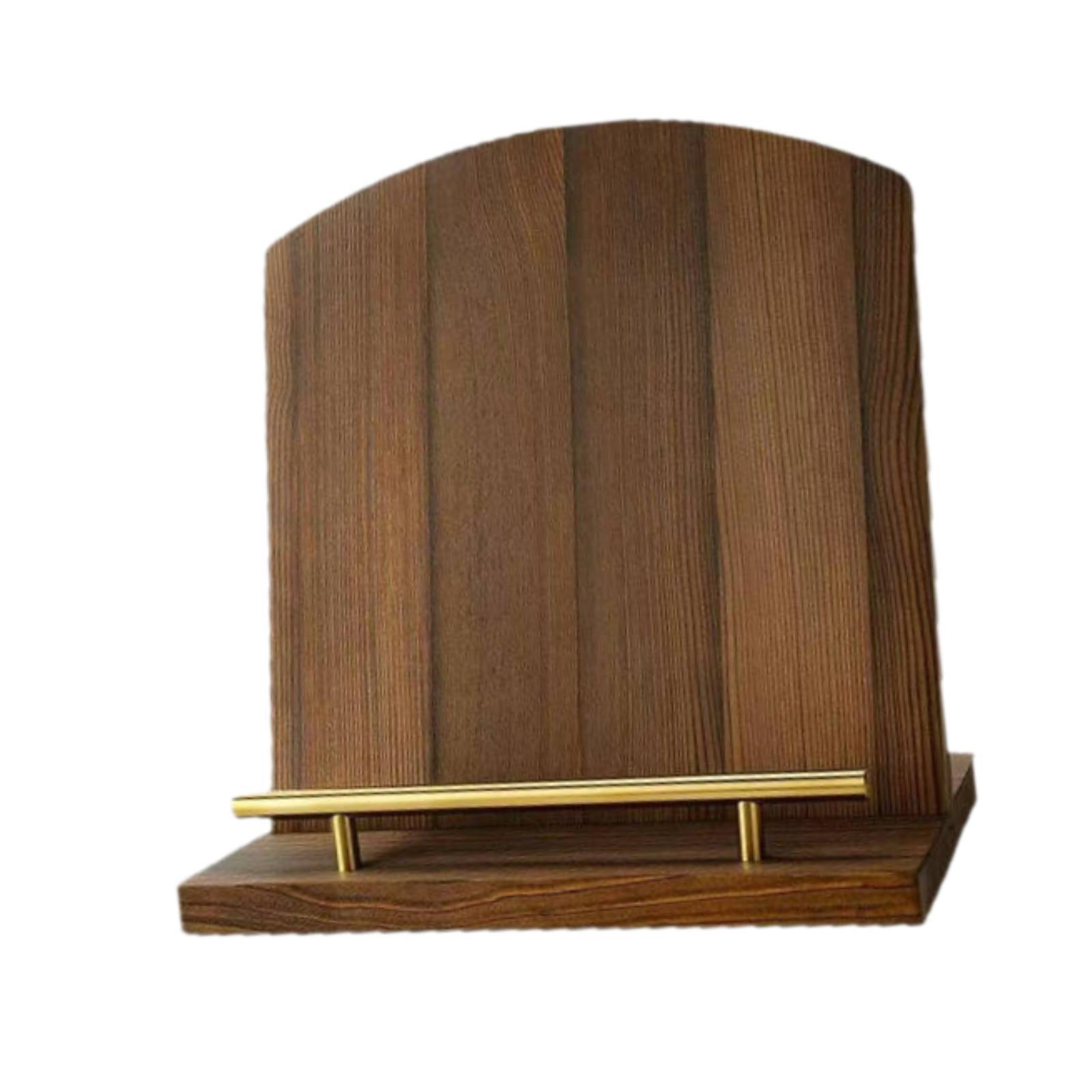Soporte de Madera para Libros  - Home Cooking Recipe reseña y precio