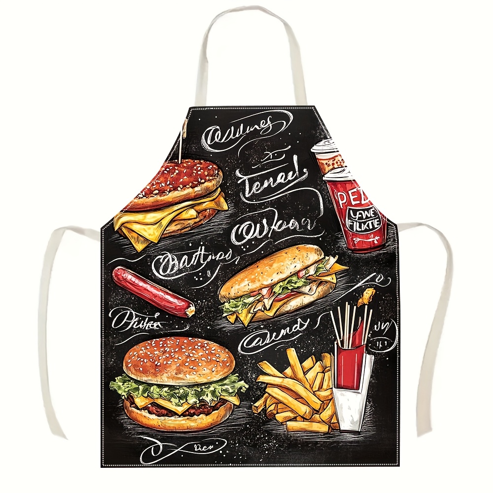 Delantal de Cocina Retro de Li - Home Cooking Fast Foods reseña y precio