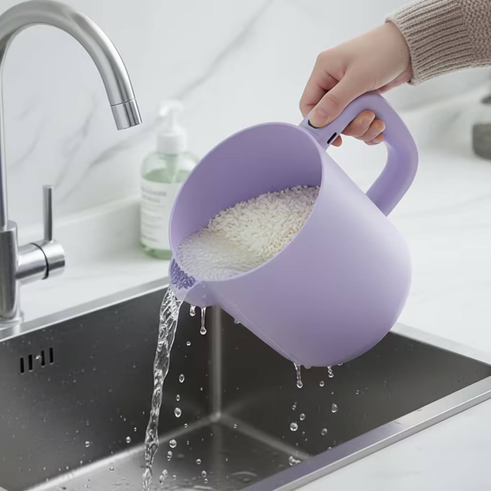 Lavador de Arroz Eléctrico Aut - Home Cooking Fast Foods reseña y precio