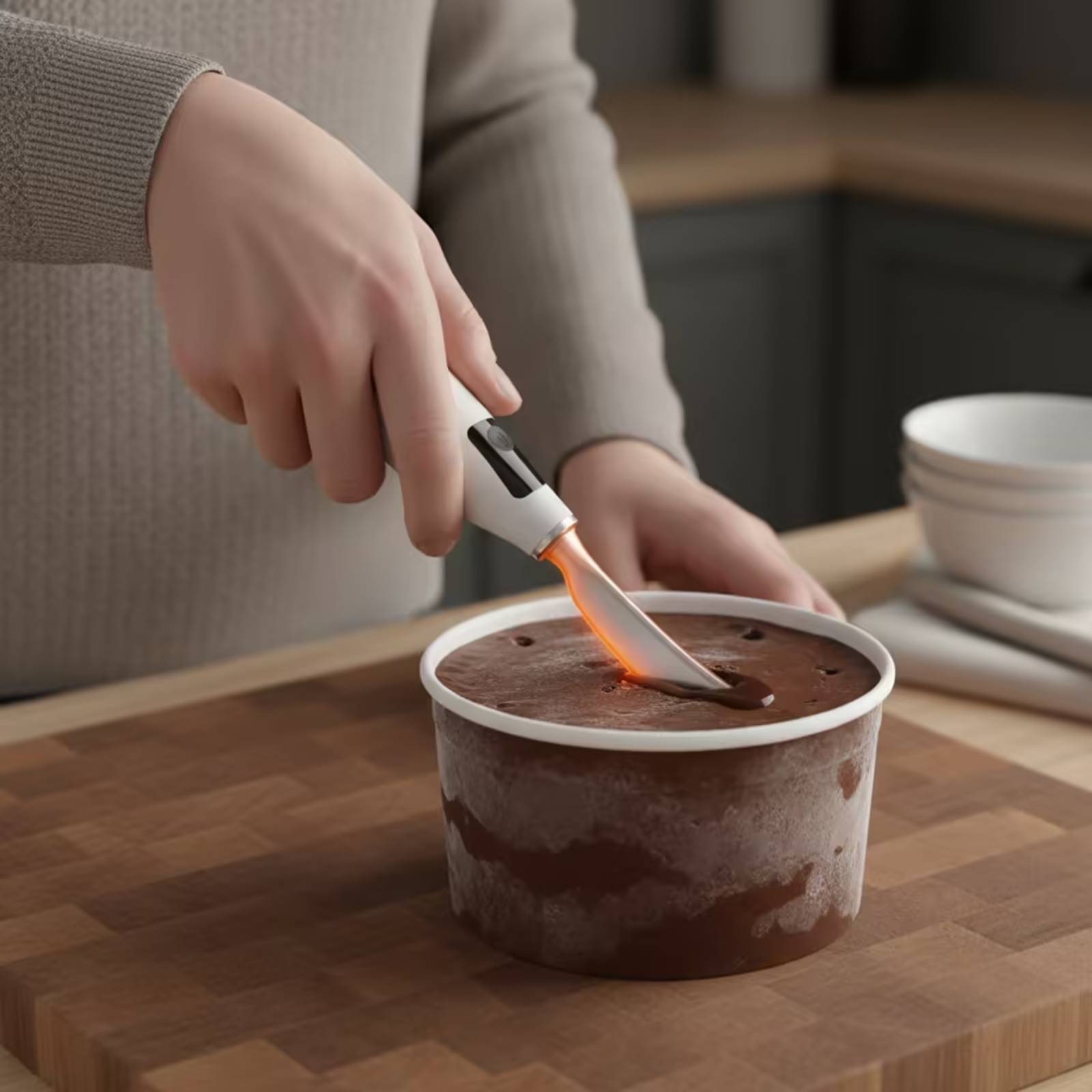 Cuchara Eléctrica Recargable p - Home Cooking Electric reseña y precio