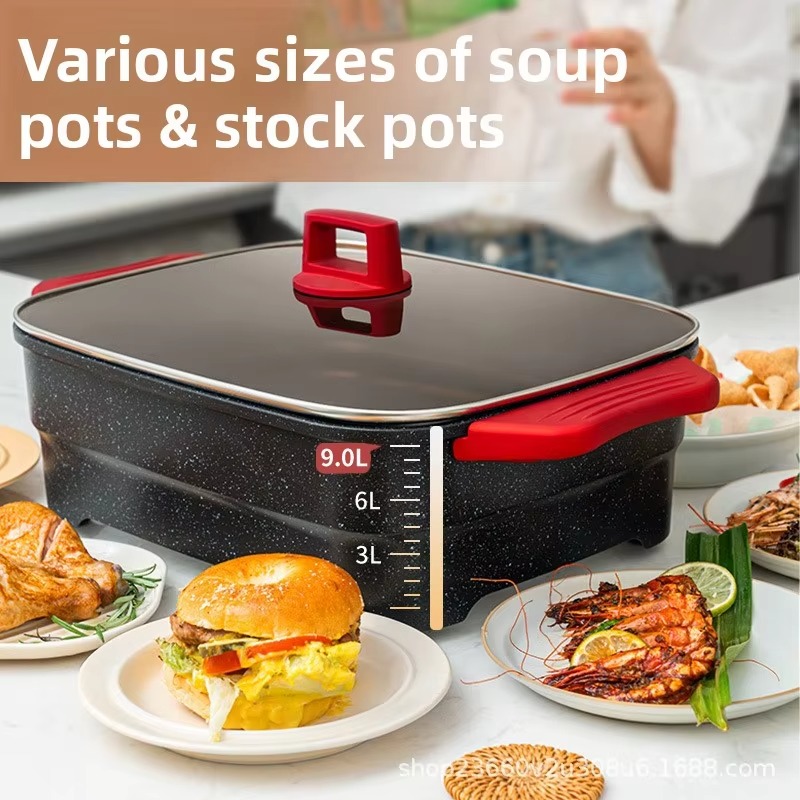 Olla Eléctrica Multifuncional  - Home Cooking Electric reseña y precio