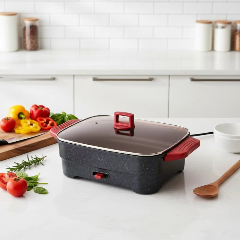 Olla Eléctrica Multifuncional  - Home Cooking Electric reseña y precio
