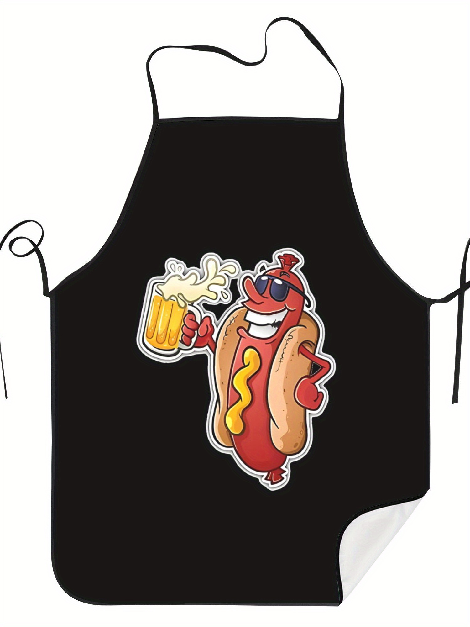 Delantal con Estampado de Hot  - Home Cooking Fast Foods reseña y precio