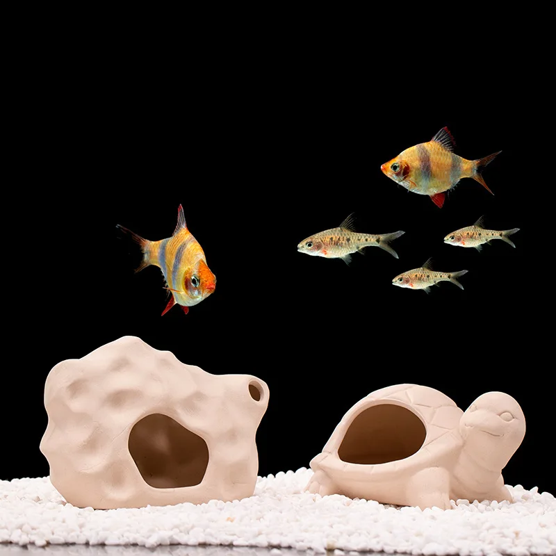 Decoración de Acuario de arcil - Tagine Clay Pot reseña y precio