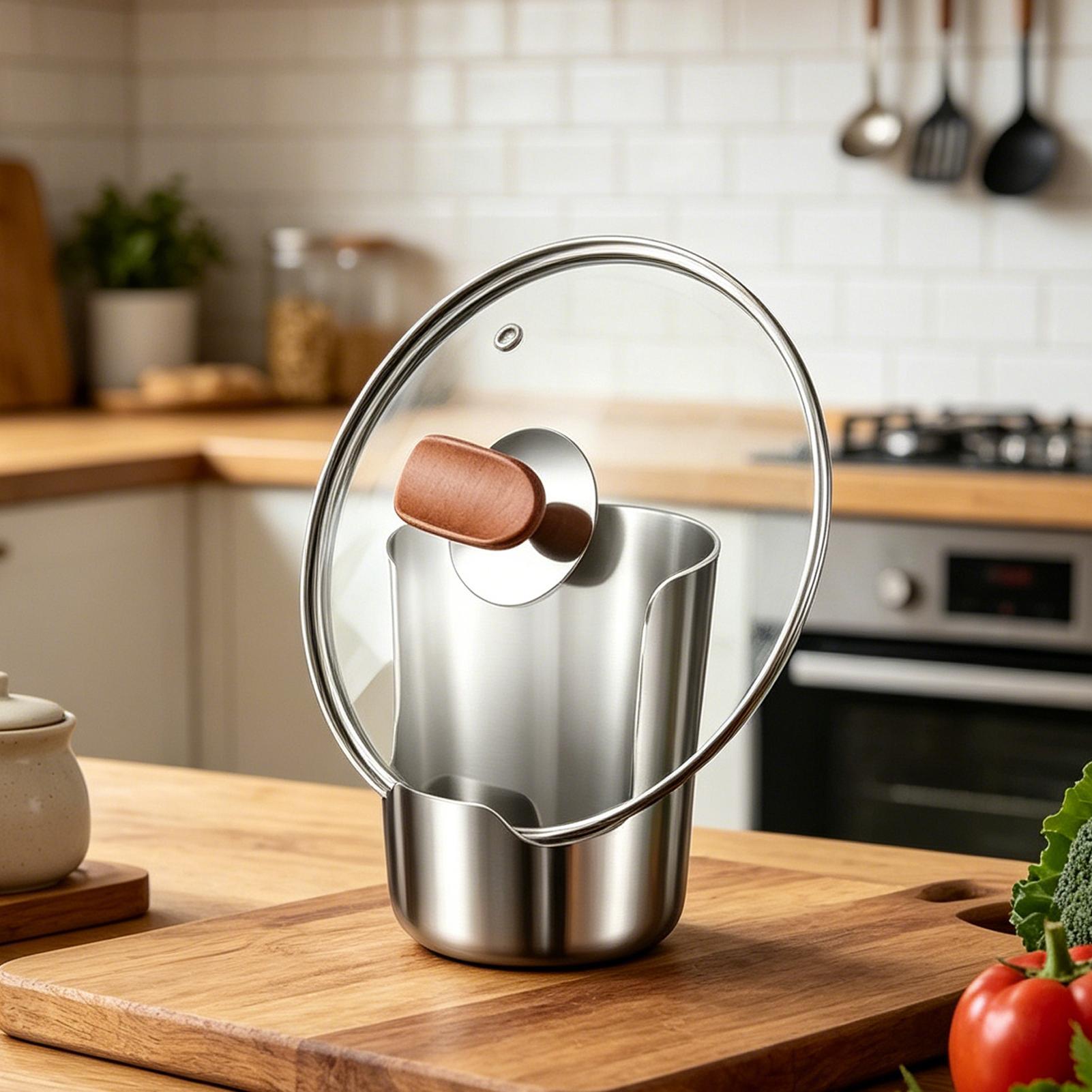 Soporte para tapas de ollas de - Home Cooking Delivery reseña y precio